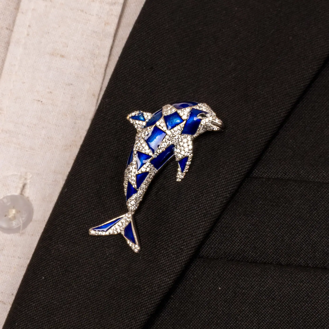 Dolphin Brooch